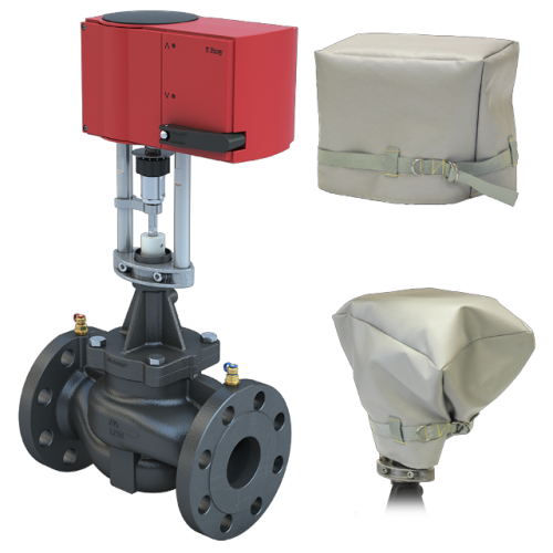 3" Flanged ANSI 250 | 53.83 GPM Pressure Independent Control Valve | L Cartridge | Normally Closed | Linear Actuator | 24 VAC Floating;Modulating;On/Off | Fail Closed | with Enclosed Terminal Strip;Time Out | with Weather Shield 0