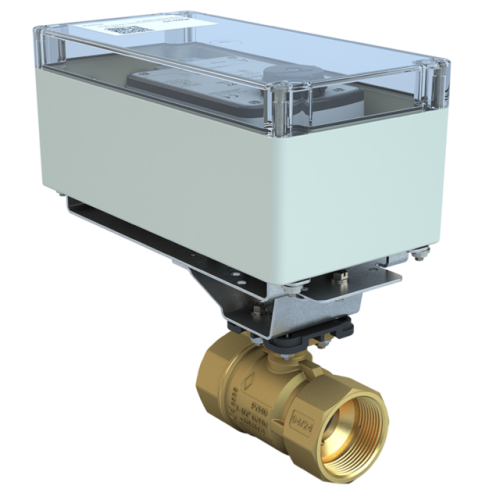 2 inch, ST2 Threaded Characterized ball valve, 2way, CV 29.2, Normally Open | Valve actuator, 24 Vac/dc, 27 lb-in,modulating, Spring Return | Weather Shield for ST2 Direct Mount VA Series Actuators- NEMA 4, 4X 0